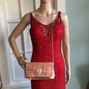 Elegant Charming Taylor Pink Crossbody Bag